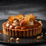 Dulcey apple tart hazelnut caramel