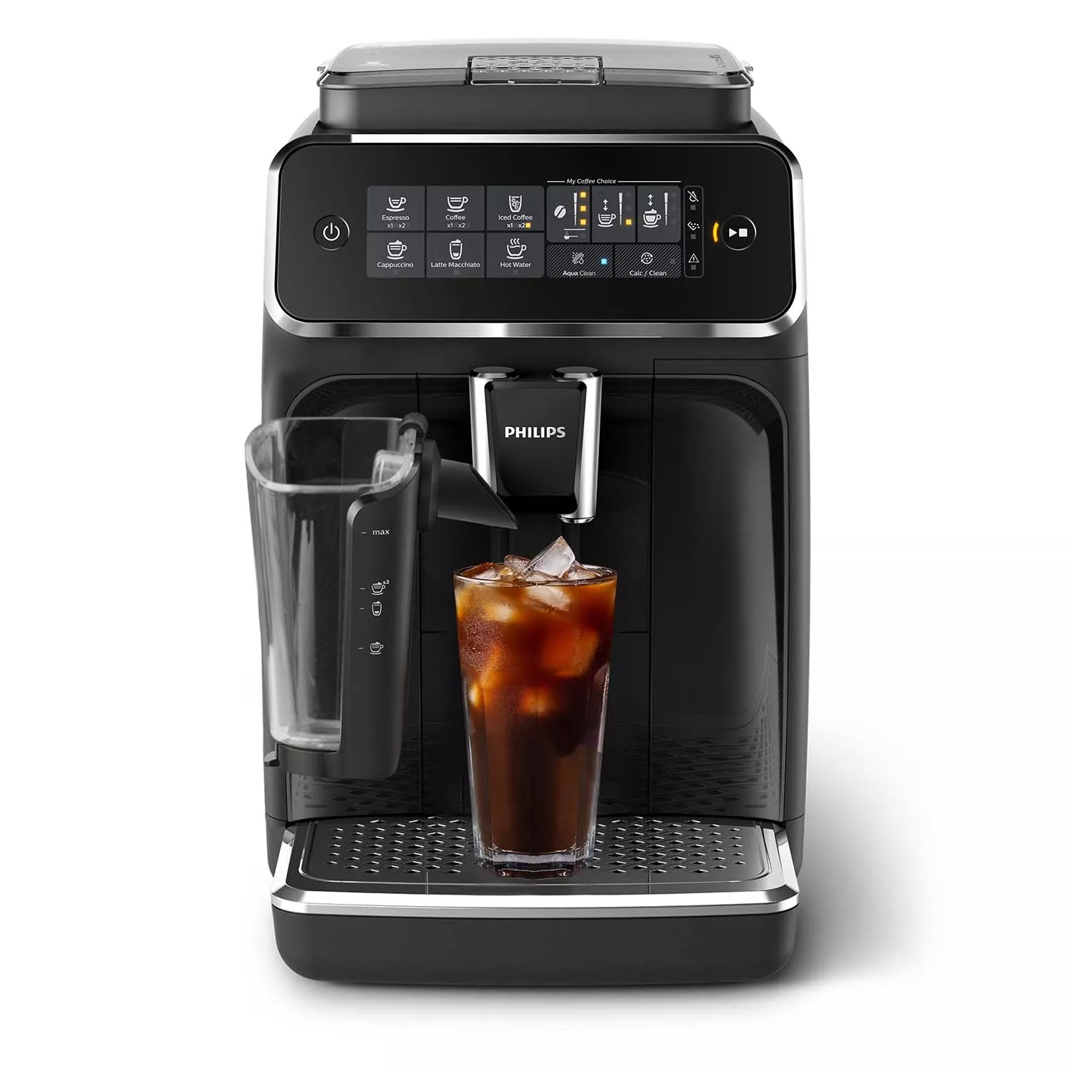 Philips 3200 Series Fully Automatic Espresso Machine With LatteGo & Iced Coffee