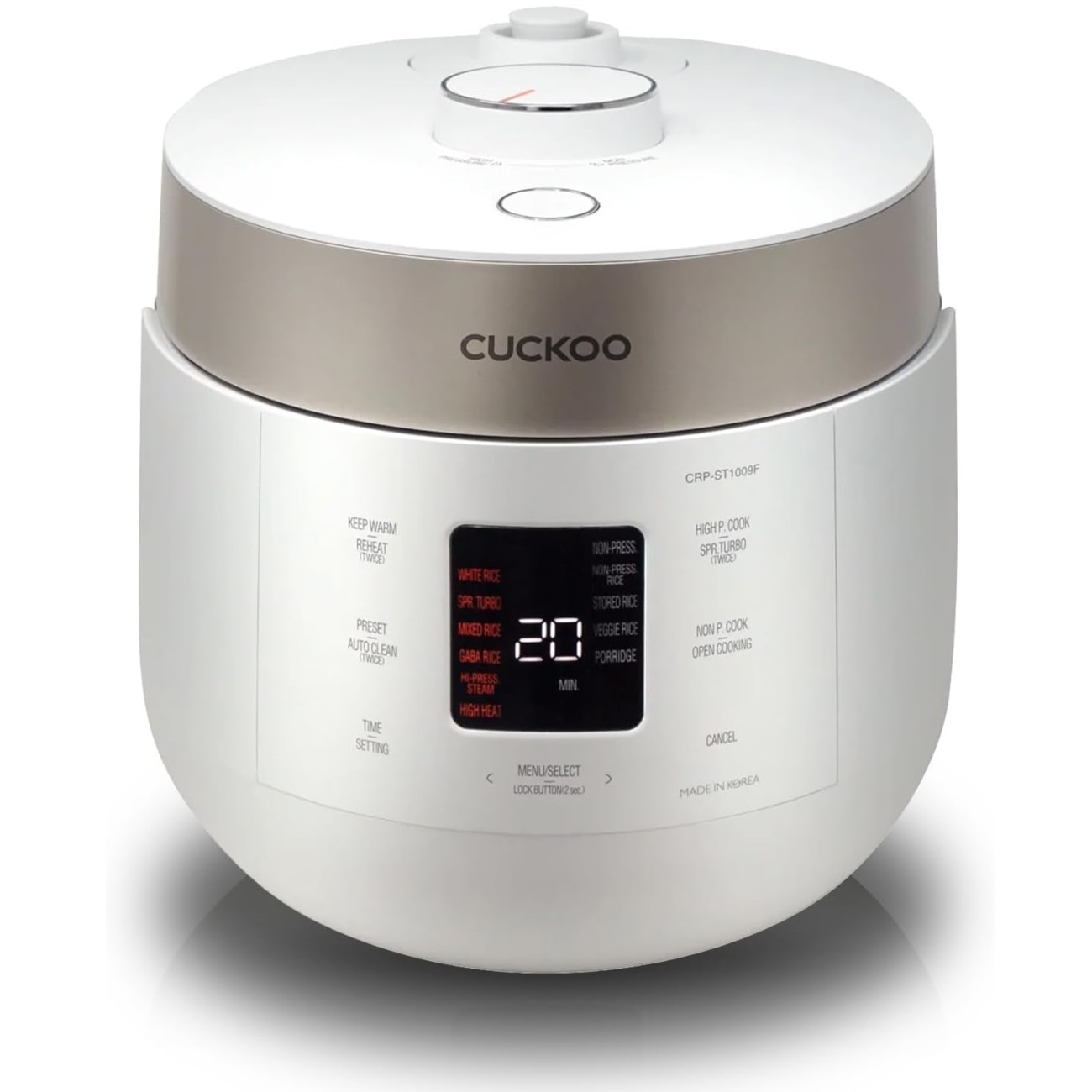 CUCKOO CRP-ST0609FW 6-Cup (Uncooked) 12-Cup