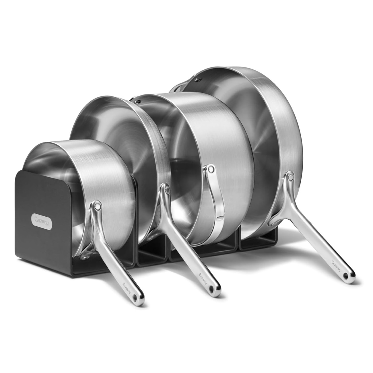 Caraway Stainless Steel Cookware Set (4 Piece)